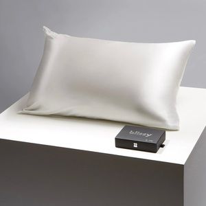 Blissy 100% Silk Standard Pillowcase - White